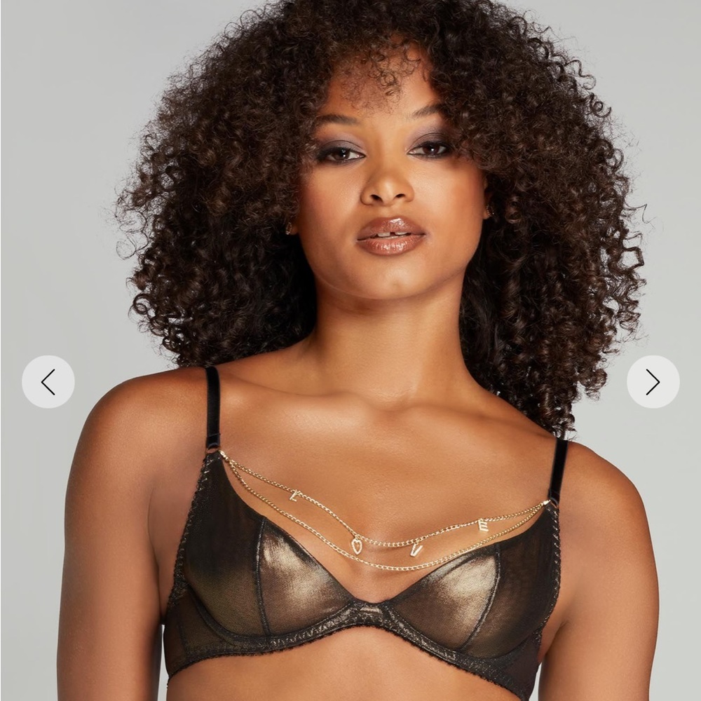 Agent Provocateur holiday Tylee Love hearts brapanti set s/m NEW valentines RARE